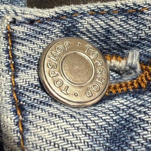 TOPSHOP IDOL Oversized Ovoid High Waist Jeans - Waist 25 - Picture 6 of 9